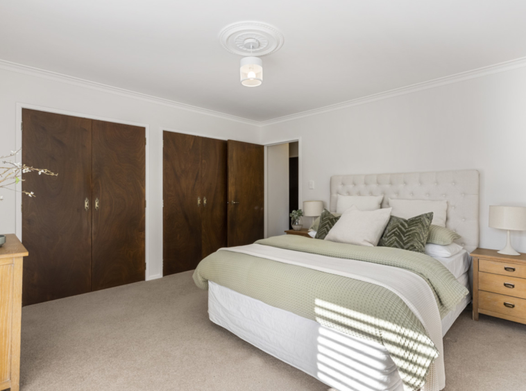 Master Bedroom with His and Hers Double Wardrobes